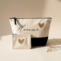 Thumbnail for К-т несесер с име и портмоне с малко сърце