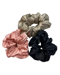 Thumbnail for Голямо скрънчи 100% естествена коприна