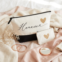 Thumbnail for К-т несесер с име и портмоне с малко сърце