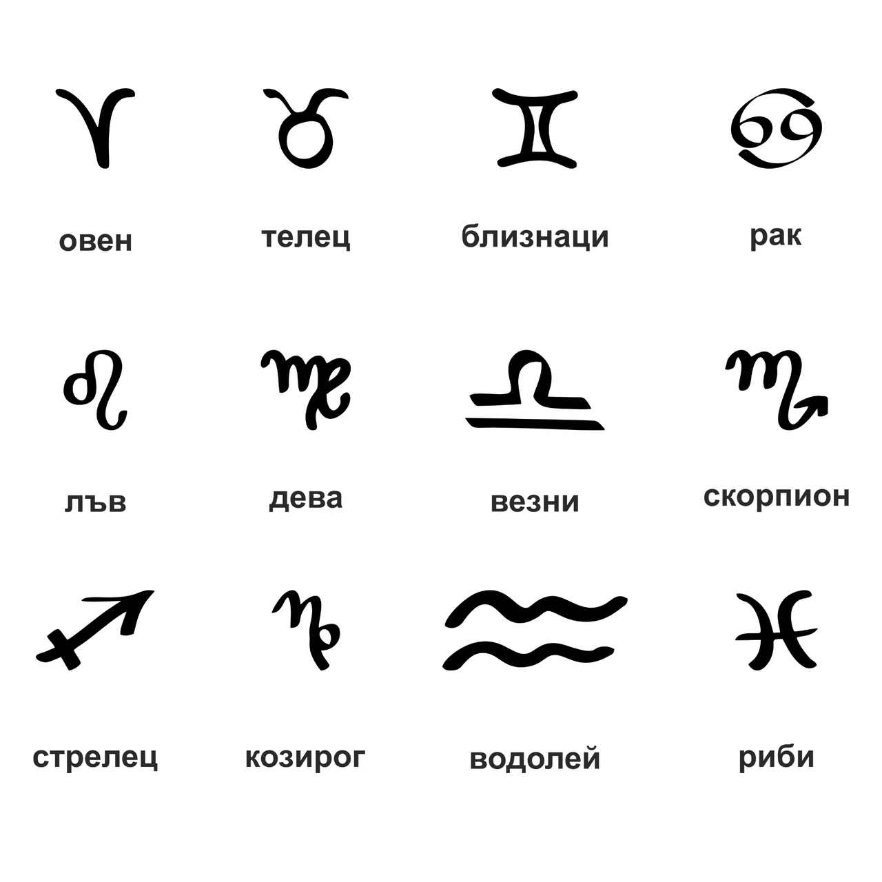 Несесер със зодия