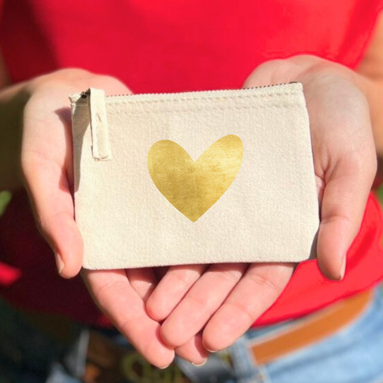 Малко портмоне със сърце