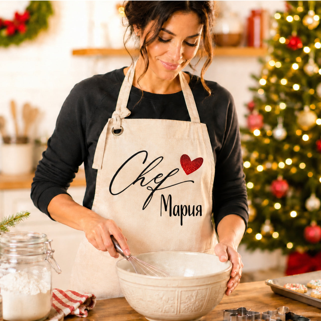Подарък за жена - престилка за готвене Chef
