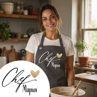 Thumbnail for Подарък за жена - престилка за готвене Chef