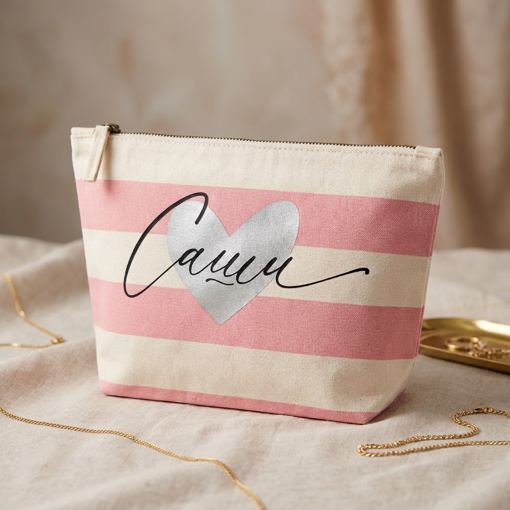 Несесер с име и ГОЛЯМО сърце