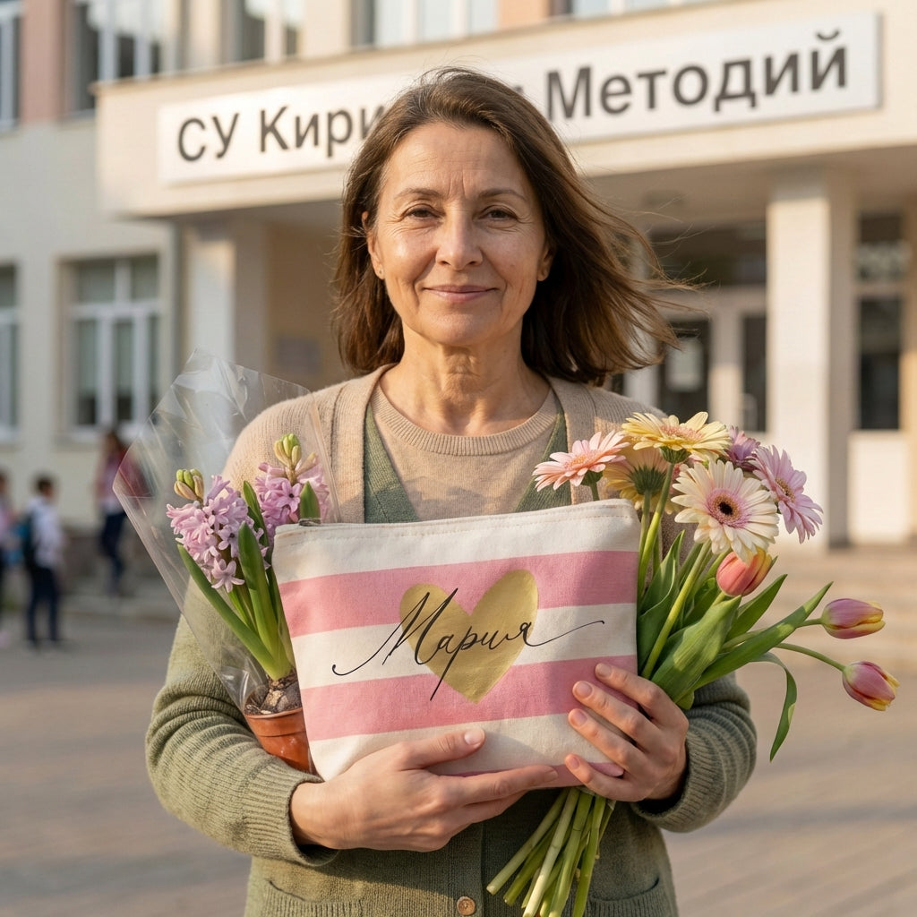 Несесер с име и ГОЛЯМО сърце